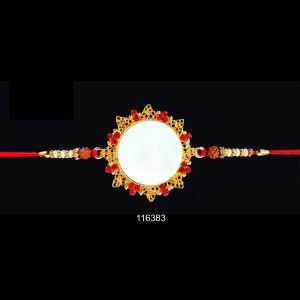 Sublimation Rakhi P Round