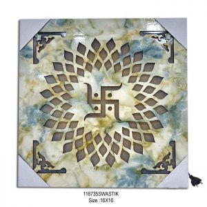 AS 21no SWASTIK  16*16 LIGHT