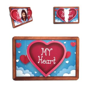 Sublimation Magnetic Heart Frame Blank