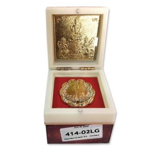 Pooja Box LG Gold  4*4    